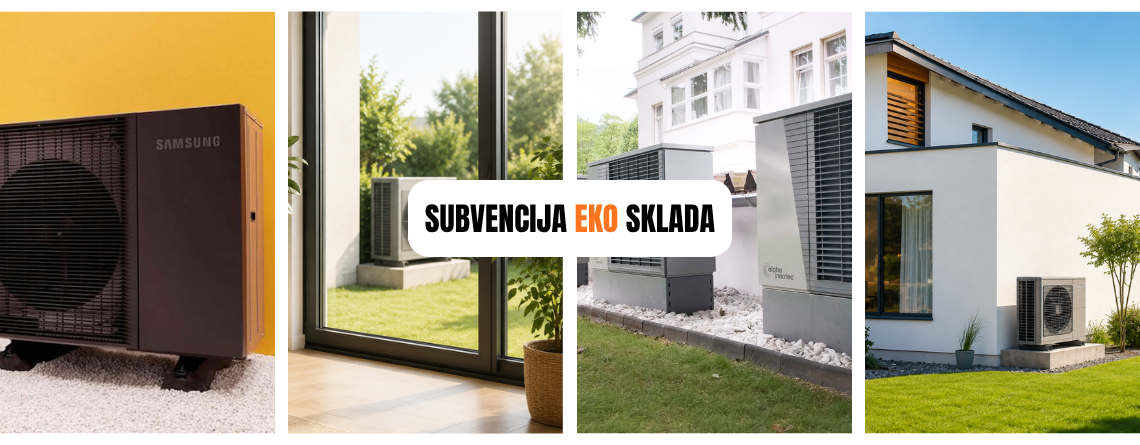 Toplotna črpalka in subvencija Eko sklada